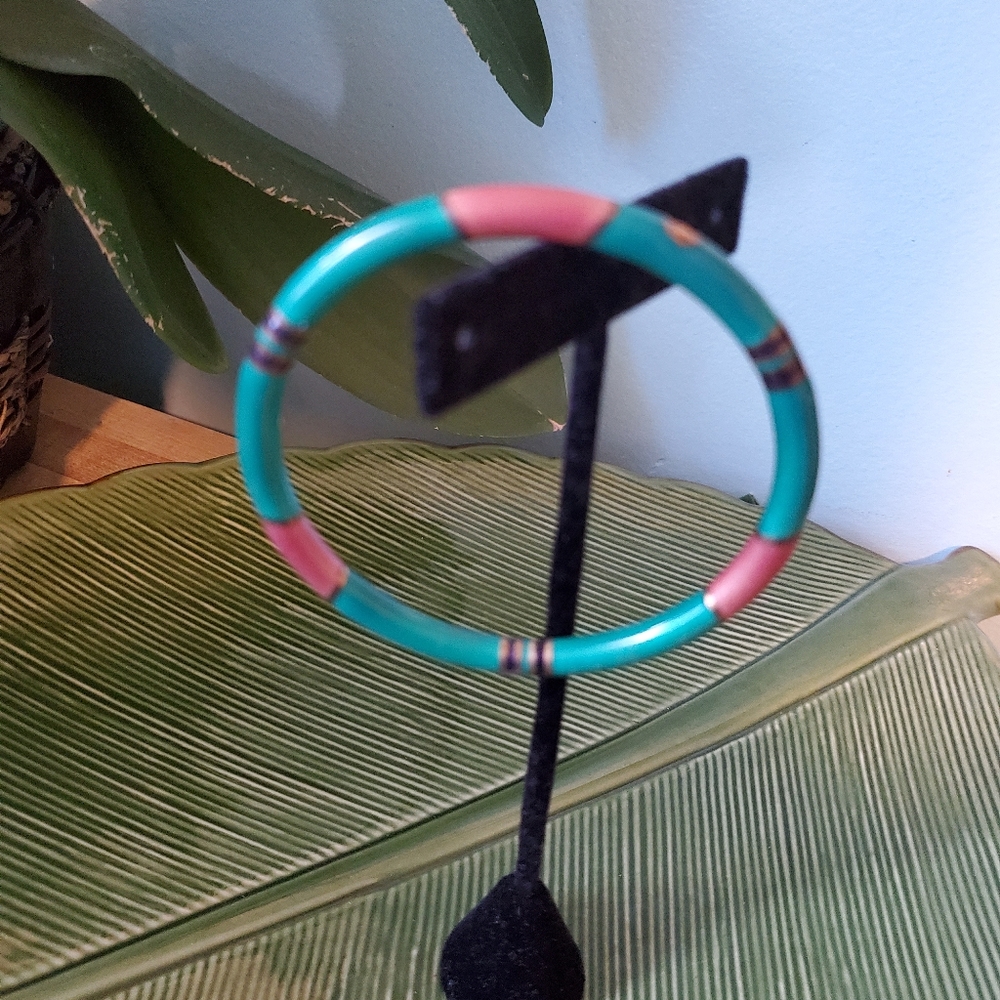Two Enamel Stack bracelets - Picture 4 of 6